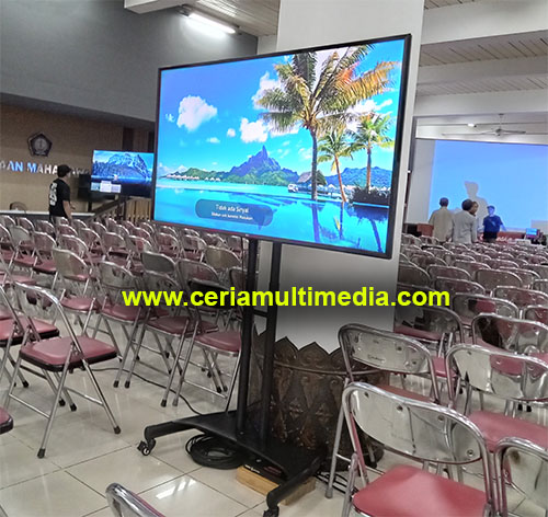Sewa TV Plasma di Bali untuk Event, Meeting & Pameran Profesional